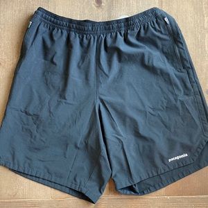 Patagonia nine trails liner shorts black medium